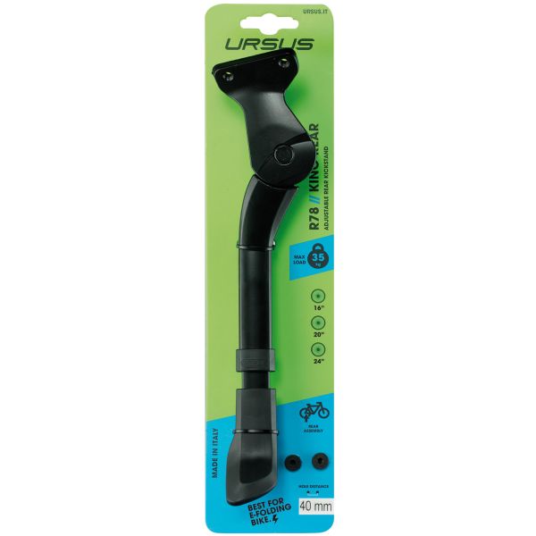 Ursus achtervorkstandaard r78 - king mini rear kickstand r78 king mini 40mm