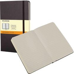 Notitieboek moleskine a5 lijn harde kaft zwart
