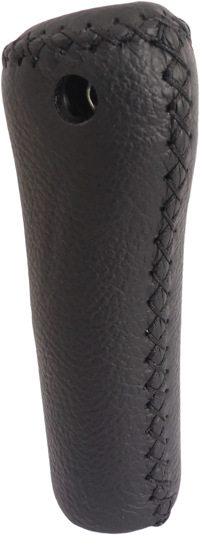 Gazelle handvat links 132 mm - zwart aero leder