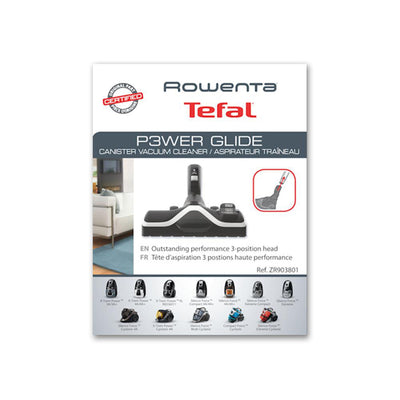 Rowenta zr903801 zuigmond zwart wit