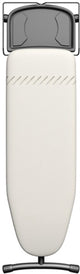 Laurastar strijkplank comfortboard beige, 38cm x 120cm, 100% katoen, ergonomische, regelbare hoogte, strijkijzerhouder, beveiligd sluitsysteem
