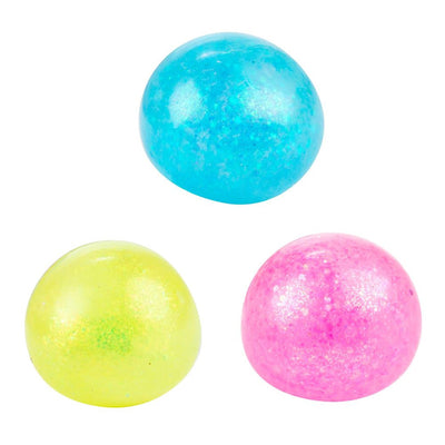 Toi-toys toi toys knijpbal met glittergel ø6cm