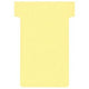 Nobo t-insteekkaarten karton 170g m2 60x15x85x48,5mm geel