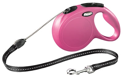 Flexi Rollijn cord roze