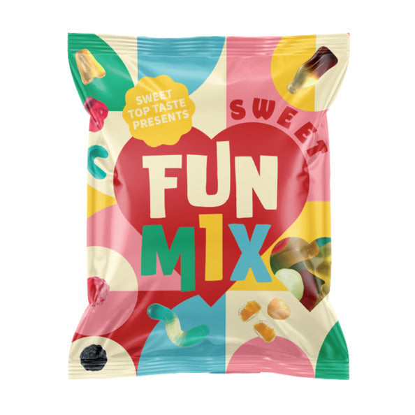 Sweet top taste sweet fun mix zakje (25x 100gr)