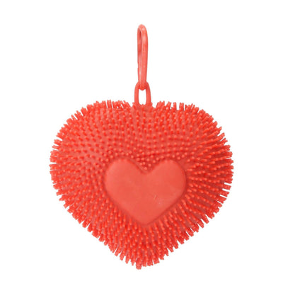 Toi-toys pufferz sleutelhanger pufferbal hart 7cm