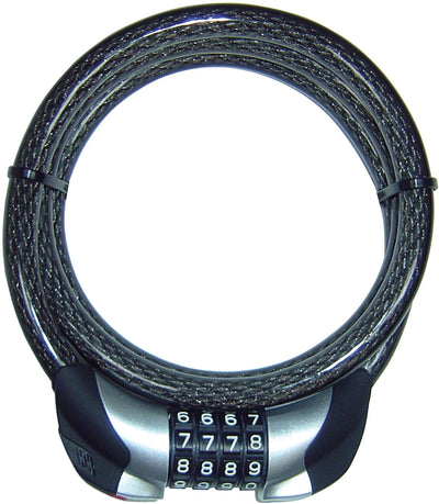 Security plus spiraal-kabelslot zl72 curly cab.lock sec.plus zl72