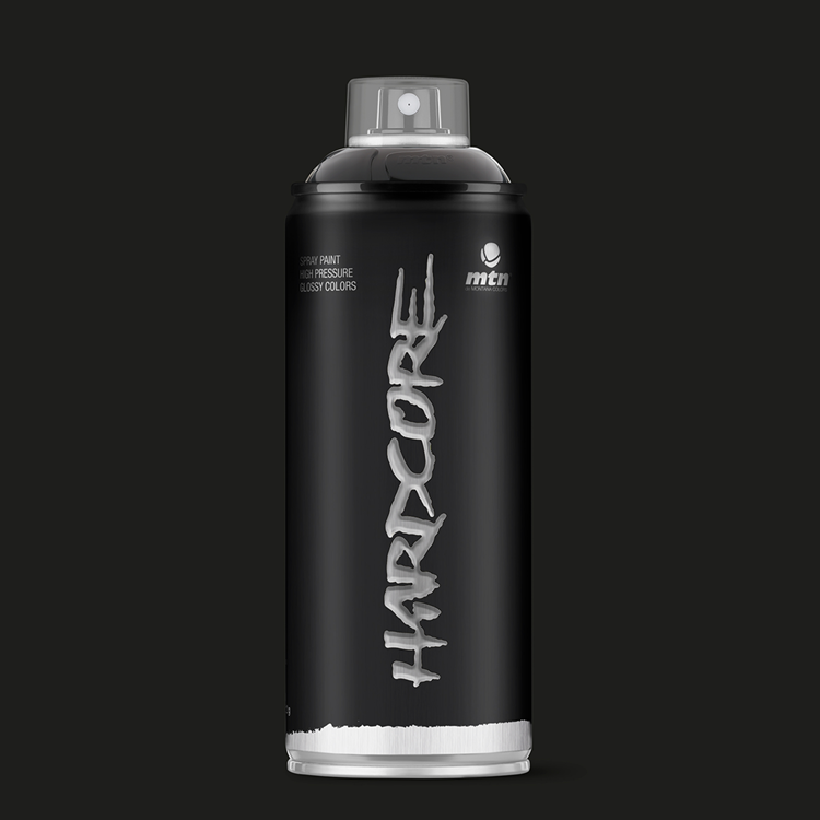 Mtn 1070523 - hc2 rv-9011 gloss black 400ml | 3 stuks