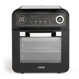 Livoo airfryer oven 1600 w 12 l zwart - afbeelding 1
