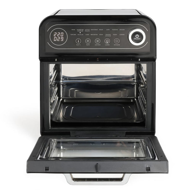 Livoo airfryer oven 1600 w 12 l zwart