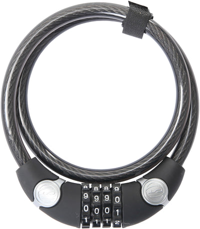 Contec cijfer-kabelslot ecoloc ct comb.cable lock ecoloc 12mm x 85cm black