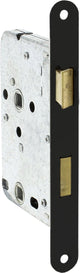 Starx wc�slot � badkamerslot � deurslot binnendeur � slot met voorplaat zwart � 50 x 63 mm