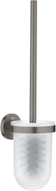 Grohe start toiletborstelset – wandmontage – schroeven of lijmen – glas metaal – geborsteld hard graphite