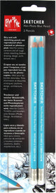 Caran d'ache sketcher non-photo blue pencil 2 stuks