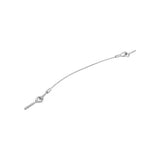 Ac hterklepkabel 450 mm. - afbeelding 1