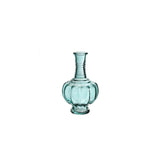 Ideas 4 seasons trevi vaas glas ø9xh15cm licht blauw - afbeelding 1