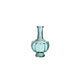 Ideas 4 seasons trevi vaas glas ã˜9xh15cm licht blauw