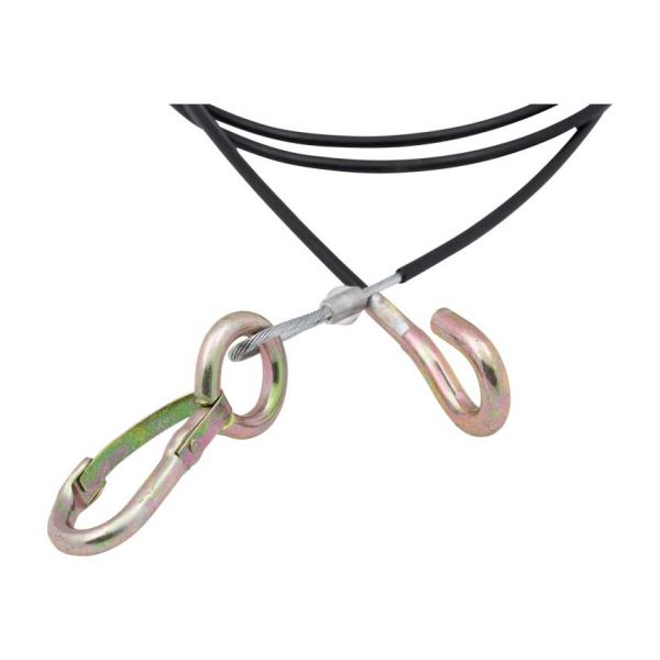 Breekkabel + haak 1500 mm.