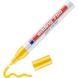 Markeerstift edding 750 ronde punt geel