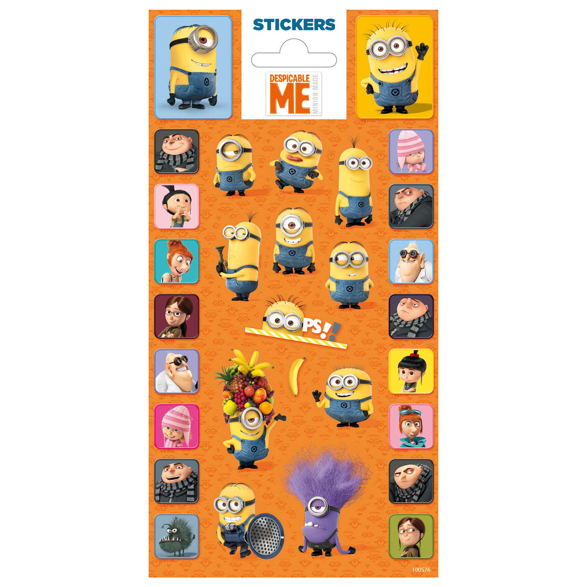 Totum stickervel twinkle - minions
