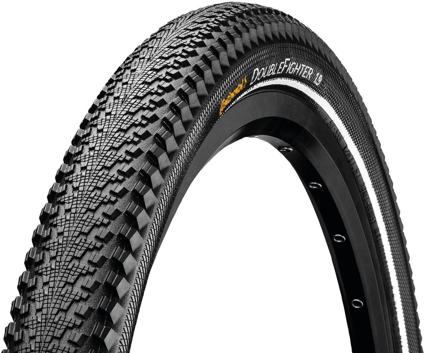 Continental double fighter iii buitenband conti tire double fight 50-507 b b+rt