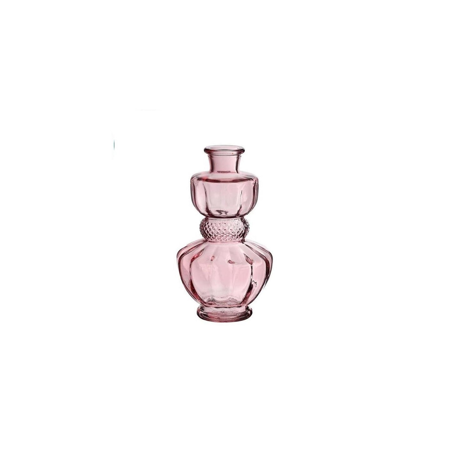 Ideas 4 seasons bellagio vaas glas ã˜8,5xh15cm licht roze