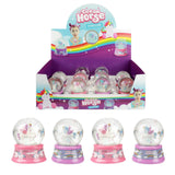 Toi-toys dream horse sneeuwbol eenhoorn 2 assorti - afbeelding 1