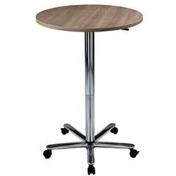 Bach statafel hammerer 70 75 x 72 - 114 cm walnoot verchroomde poot