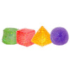 Toi-toys fun textuurknijpbal geometric 5cm