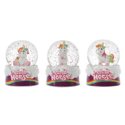 Toi-toys toi toys sneeuwbol eenhoorn ø6,5xh9cm
