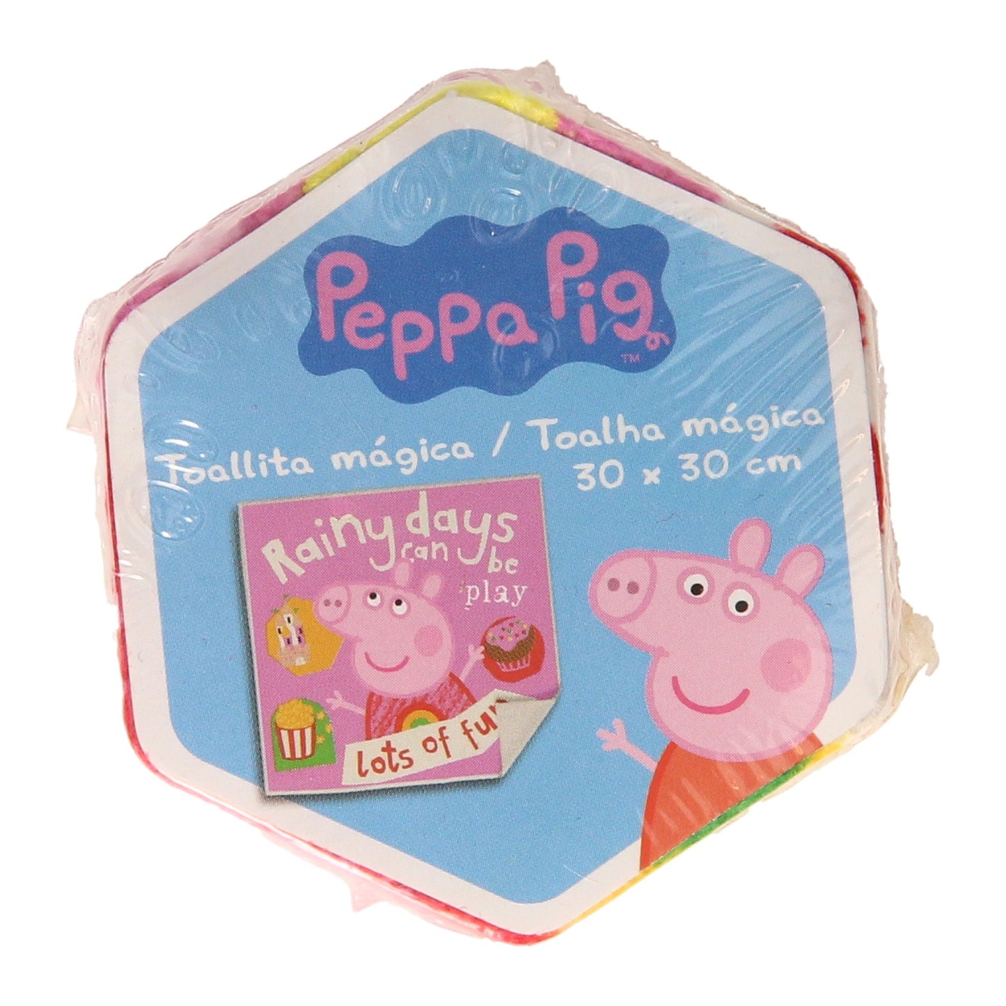 Kids Licensing Magische Handdoek Peppa Pig, 30x30cm