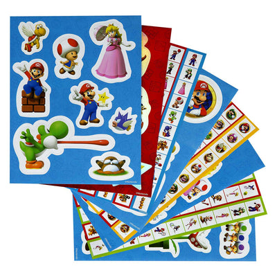 Kids licensing super mario sticker set