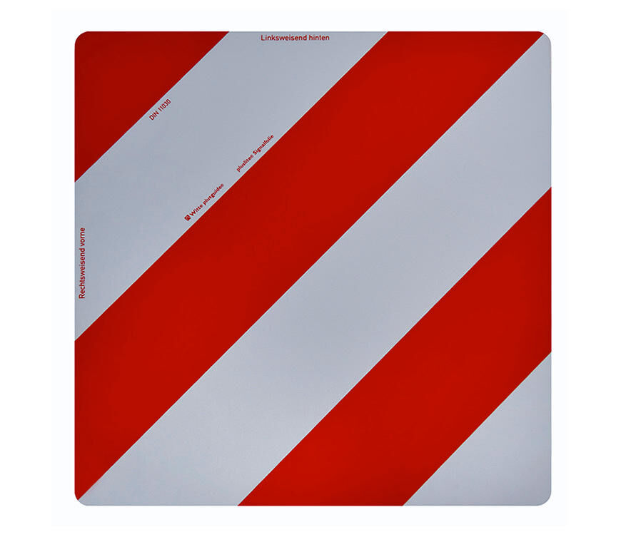 Ad waarschuwingsbord witte plusgids warning sign 423x423mm ri witte plusguide