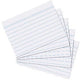 Indexkaarten herlitz a5 170 g m² wit