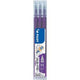 Pilot set van 3 - vulling frixion ball 0.7 - violet - medium penpunt