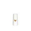 Ideas 4 seasons vaas met hart wit ø6 h.13 cm