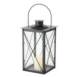 Boltze home lantaarn farol h30x14cm vierkant voor binnen ( excl. kaars ) - afbeelding 1