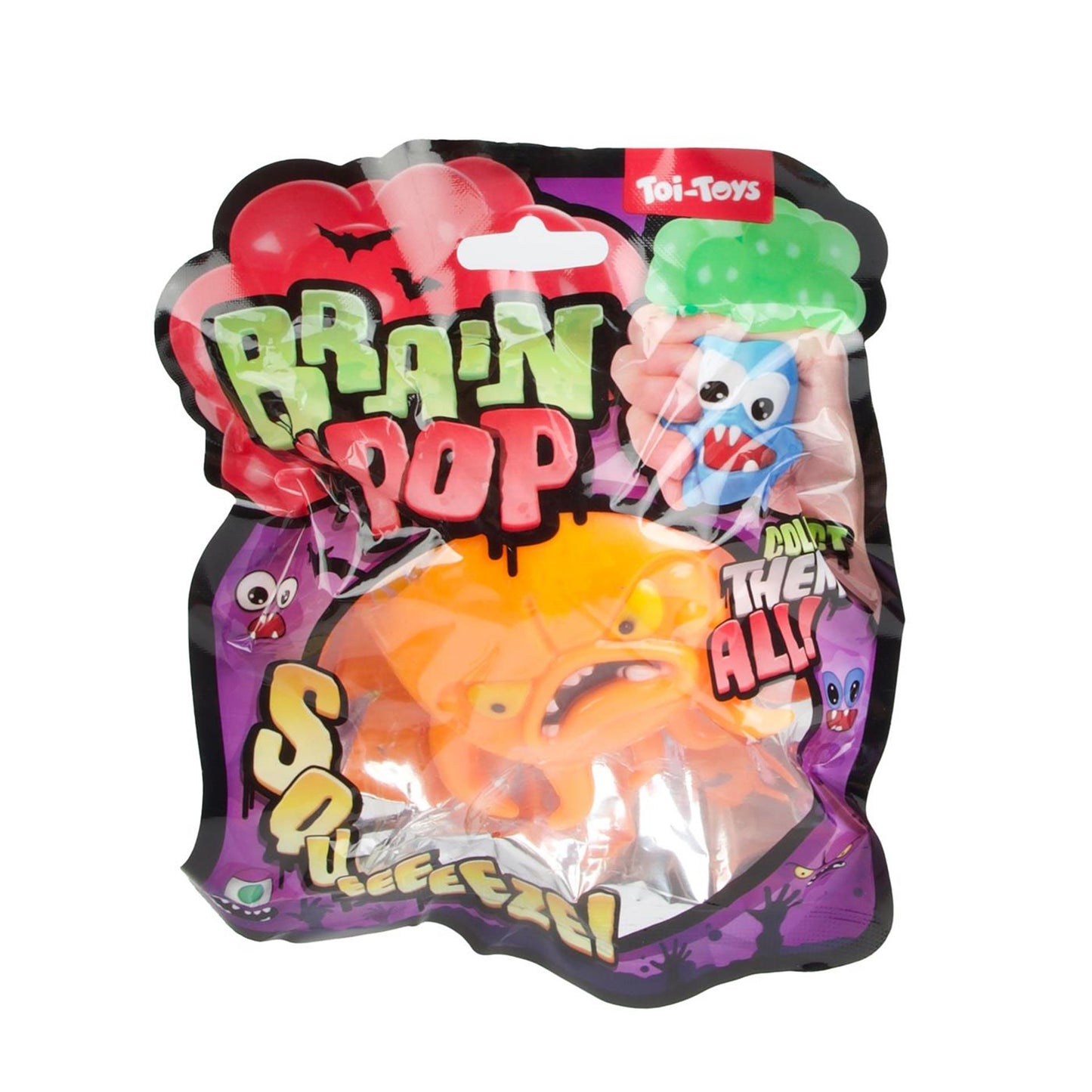 Toi-toys fun knijpfiguur -brain pop- 4ass