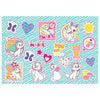 Marie Cat Kleurplaten met Stencil en Stickervel
