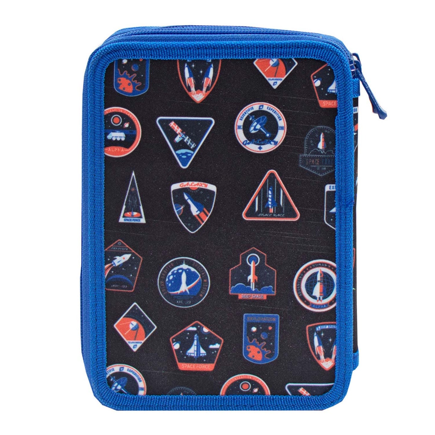 Gevuld etui astronaut