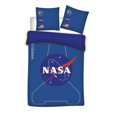 Kinderdekbedovertrek NASA Ruimtevaart, 140x200cm