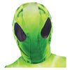 Kinderkostuum alien groen, 4-6 jaar