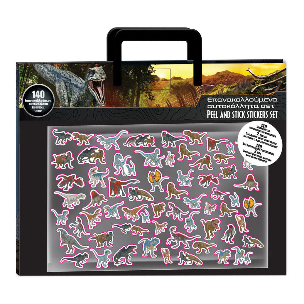 Stickerset jurassic world