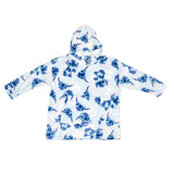 Puch stitch kinder fleece hoodie deken trui, 7-14 jaar - afbeelding 1