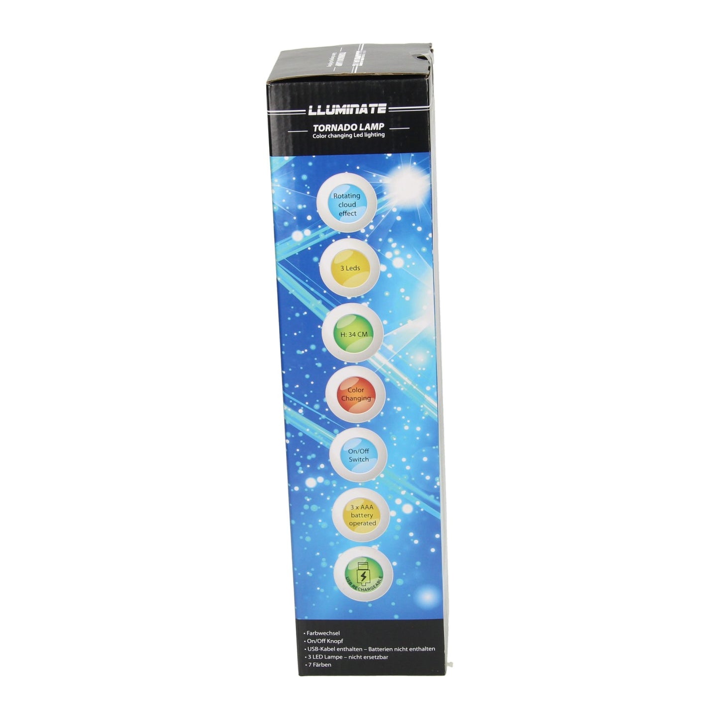 Tornado lava lamp, 34cm