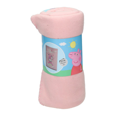 Peppa pig fleece deken peppa pig, 100x140cm