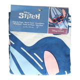 Puch handdoek poncho stitch blauw wit 55x110cm - afbeelding 2