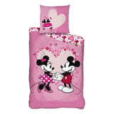 Mickey minnie dekbedovertrek - 140x200 cm - afbeelding 1