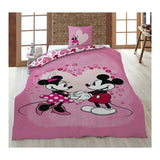 Mickey minnie dekbedovertrek - 140x200 cm - afbeelding 2