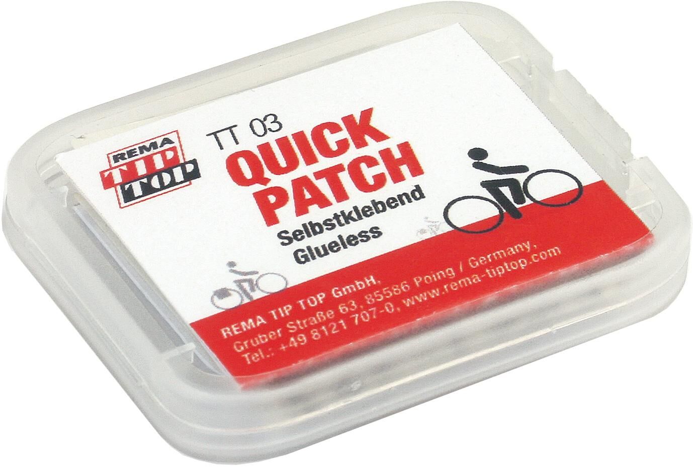 Tip top bandenreparatie tt03 quick patch repair kit tt03 quick patch